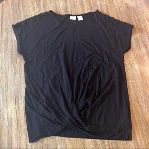 ST. TROPEZ WEST Bottom Twist Top Black